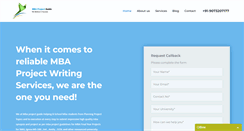 Desktop Screenshot of mbaprojectguide.com